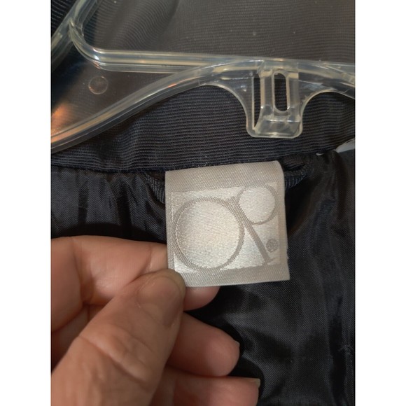 Vintage OP Ocean Pacific Tech Jacket Men's Sz L Full Zip Snap Snowboard Coat - Picture 5 of 14